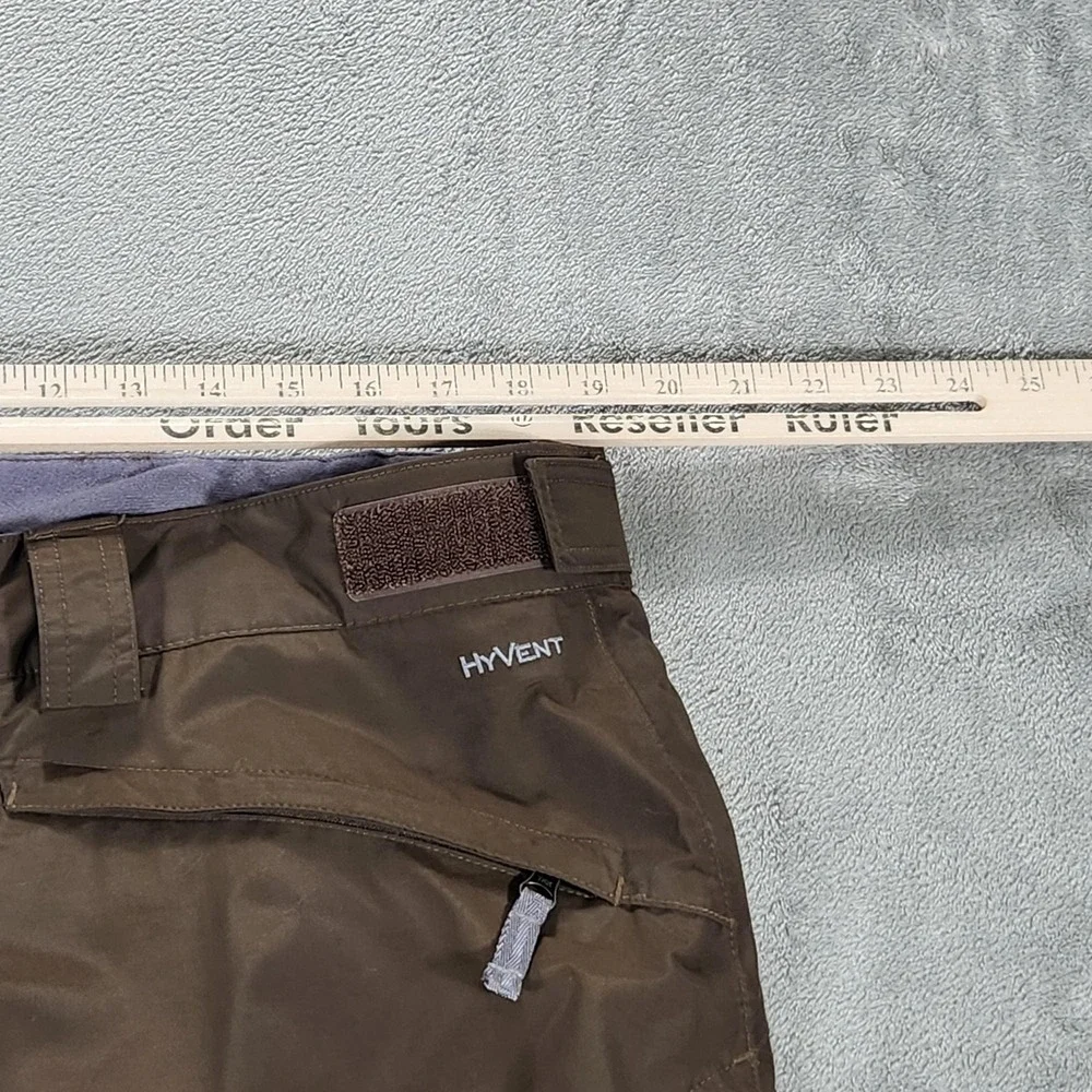 The North Face Pants Mens XL Brown HyVent Insulated Snow Ski‎ Waterproof Winter